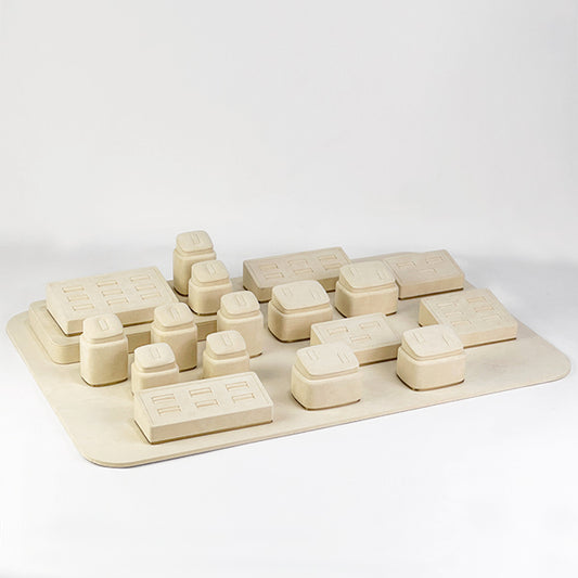 DS319 Jewellery Store Wedding Ring Display Stand Set