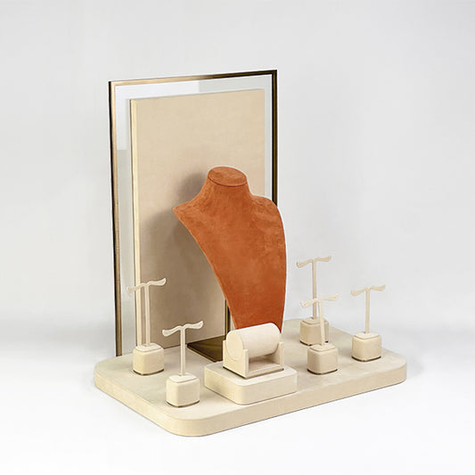 DS321 Jewellery Store Window Display Stand Set