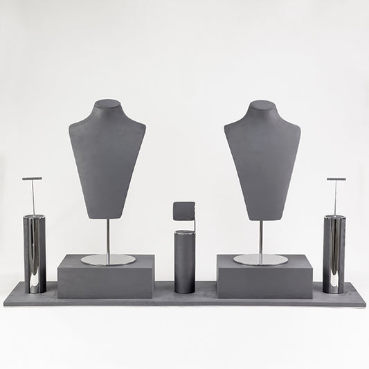 DS358 Jewellery Store Window Display Stand Set