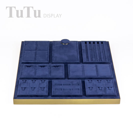 DS383 Opal Jewelry Counter Display Tray Set