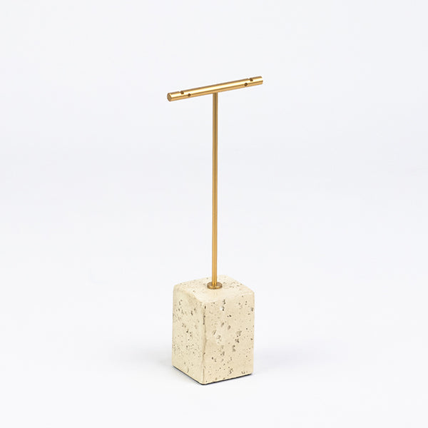 EH048 Earring Display Stand Metal and Plaster Stone