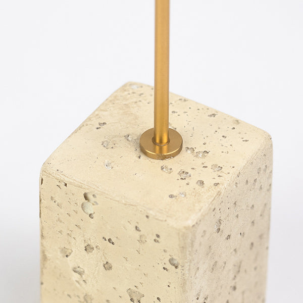 EH048 Earring Display Stand Metal and Plaster Stone