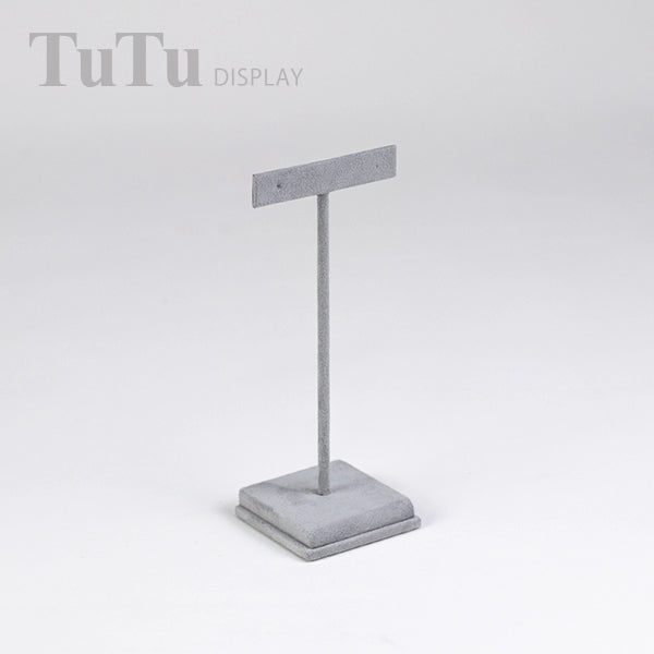 EH083 Grey Earring Display T-Bar Stand