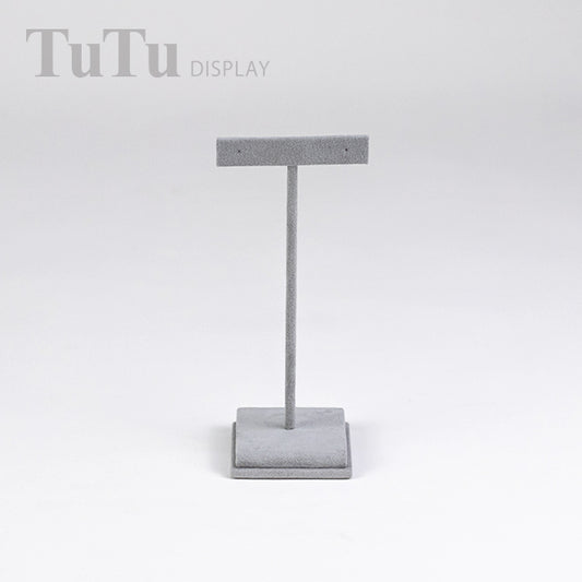 EH083 Grey Earring Display T-Bar Stand