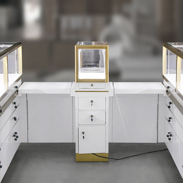 DM188 Custom Luxury Display Case Kiosk