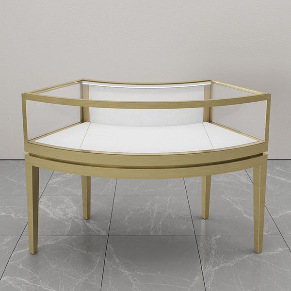 MT41 Metal Jewellery Display Counter Curved