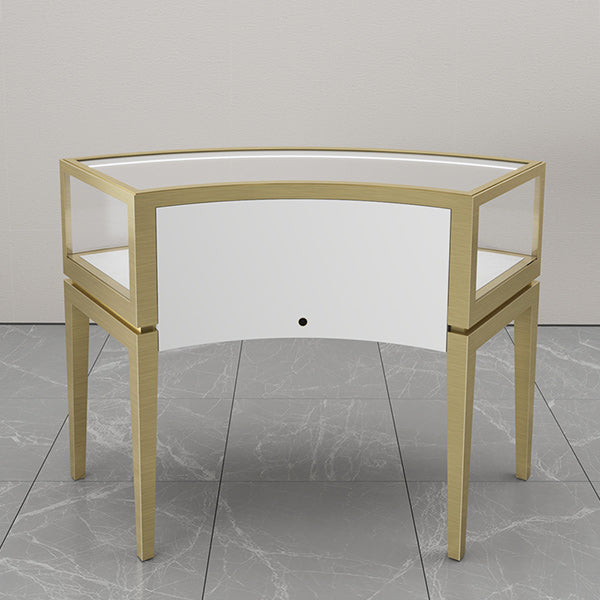 MT41 Metal Jewellery Display Counter Curved