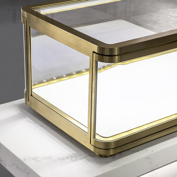MT45 Jewellery Counter Display Case Marble