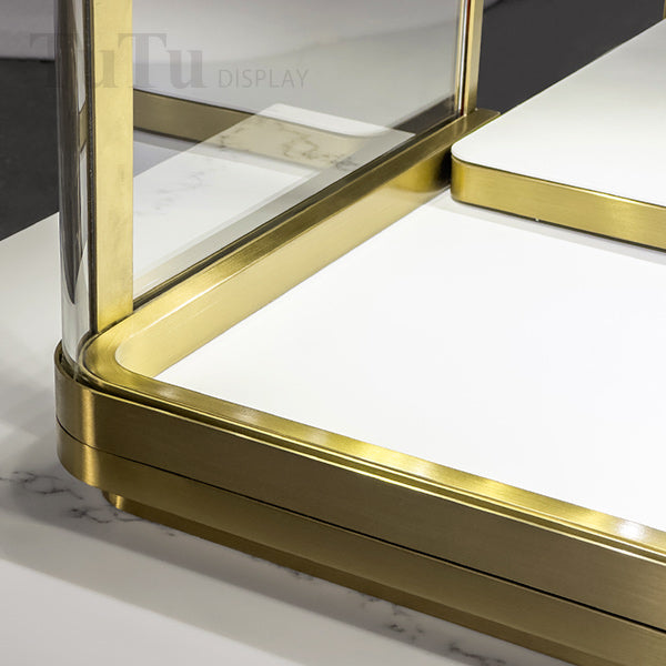 MT45 Jewellery Counter Display Case Marble
