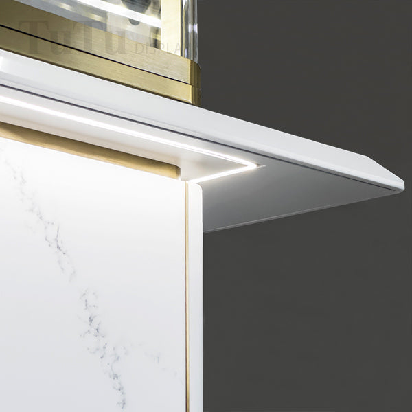 MT45 Jewellery Counter Display Case Marble