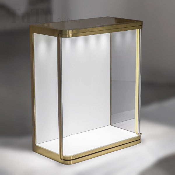 MT46 Jewellery Wall Mounted Showcase Filleted Corner