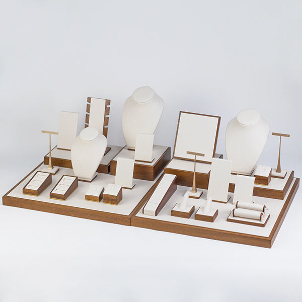 TR0015 Wood Jewellery Display Set