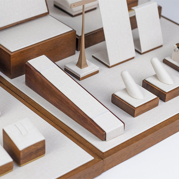 TR0015 Wood Jewellery Display Set