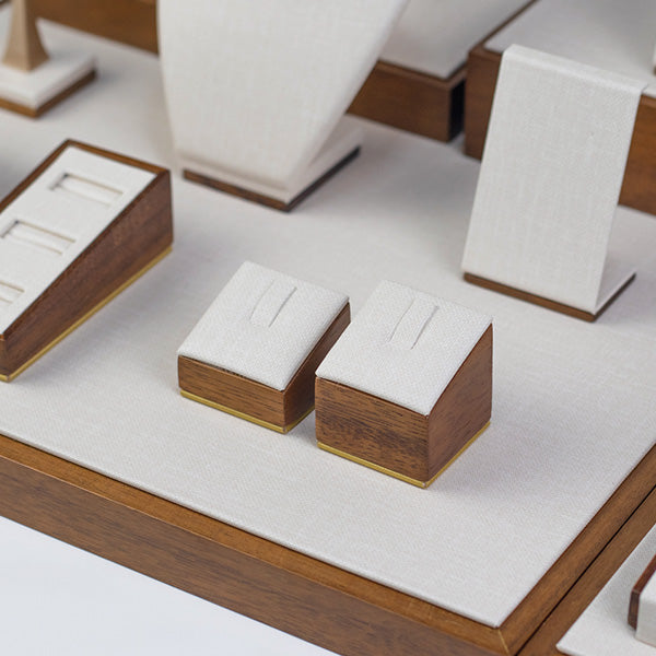 TR0015 Wood Jewellery Display Set