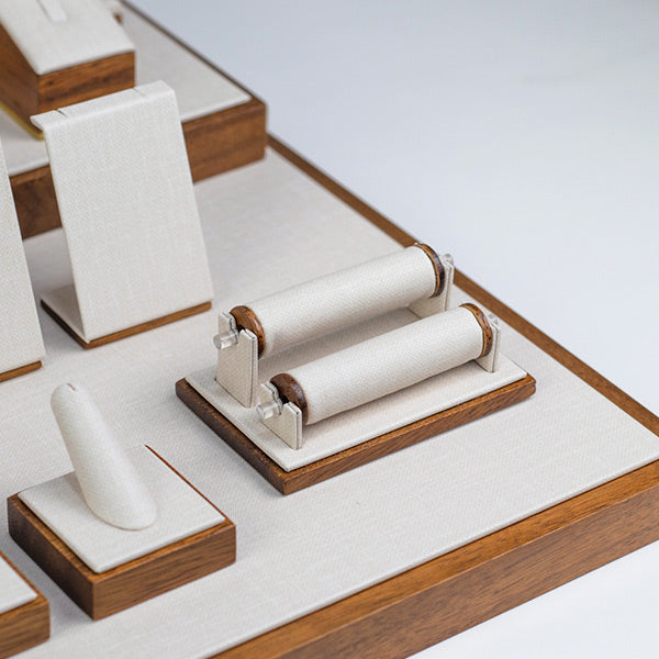 TR0015 Wood Jewellery Display Set