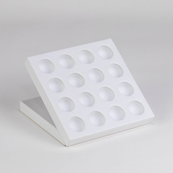 TR0098 White Display Tray for Opal & Gem Stone