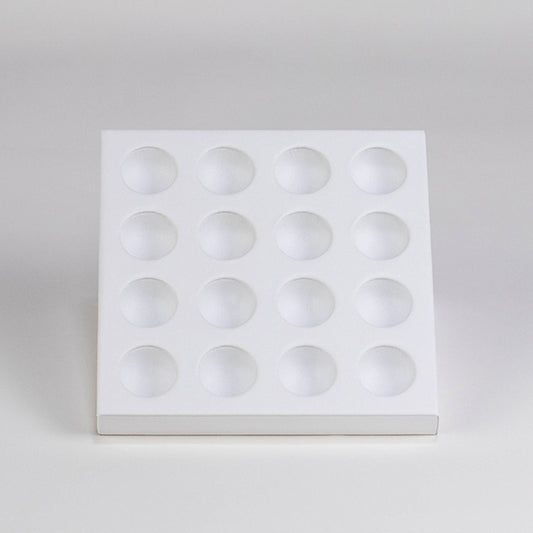 TR0098 White Display Tray for Opal & Gem Stone