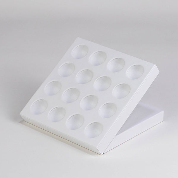 TR0098 White Display Tray for Opal & Gem Stone