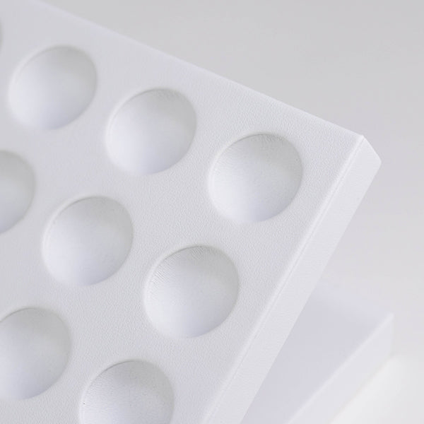 TR0098 White Display Tray for Opal & Gem Stone