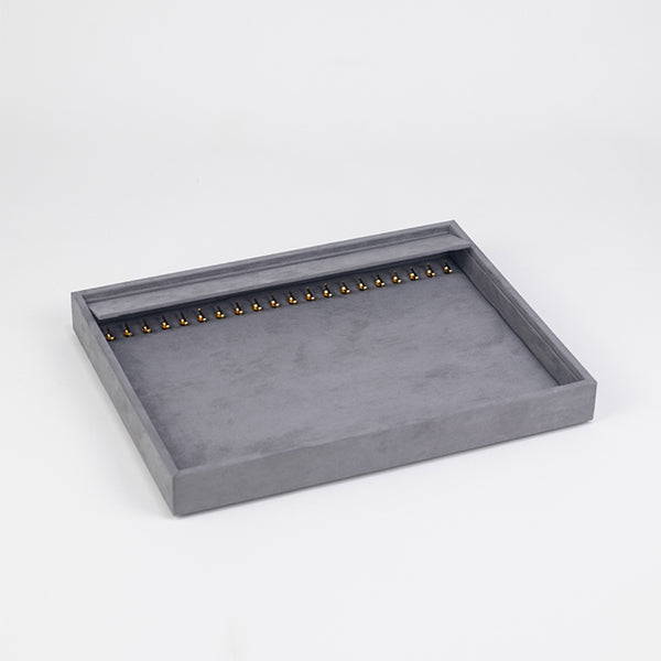 TR0124 Stackable Necklace Display Tray Upright