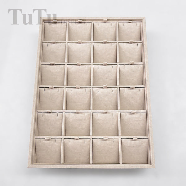 TR0173 Jewellery Pendant Display Tray 24 Grids