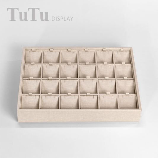 TR0183 Jewellery Pendant Display Tray 24 Grids