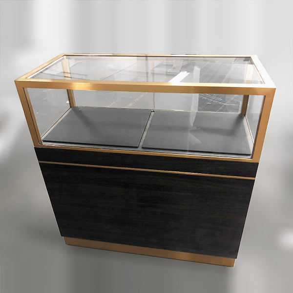 DM51 Jewelry display counter showcase with metal frame