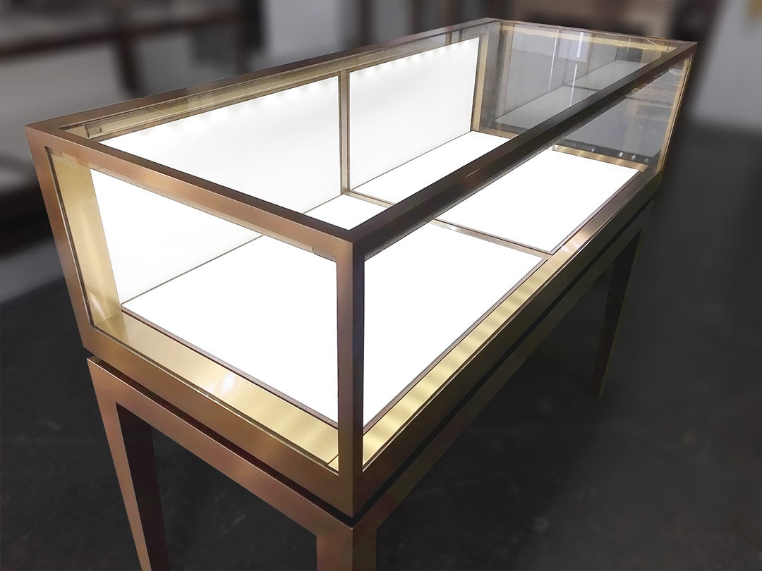 MT32 Jewellery Store Metal Cabinet Showcase