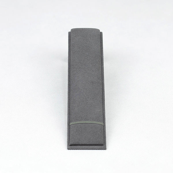 BH018 Curved Bracelet Display Ramp Jewellery Holder Grey