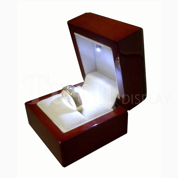 Real Wood Ring box|Cherry Wood Ring box|Jewellery box