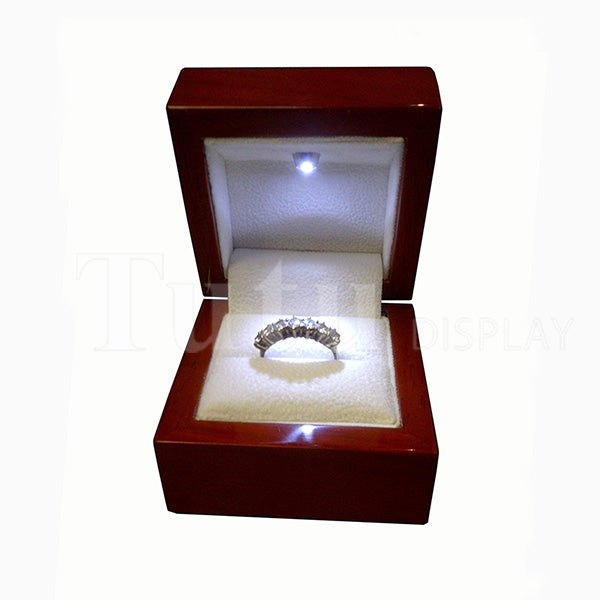 Real Wood Ring box|Cherry Wood Ring box|Jewellery box