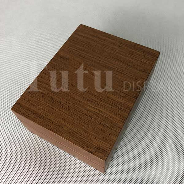 Walnut Wood pendant box | Jewelry box | Wooden pendant Box | Jewelry packaging box