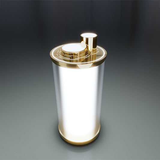 CM002 Round Cosmetic Display Standf with LED Light