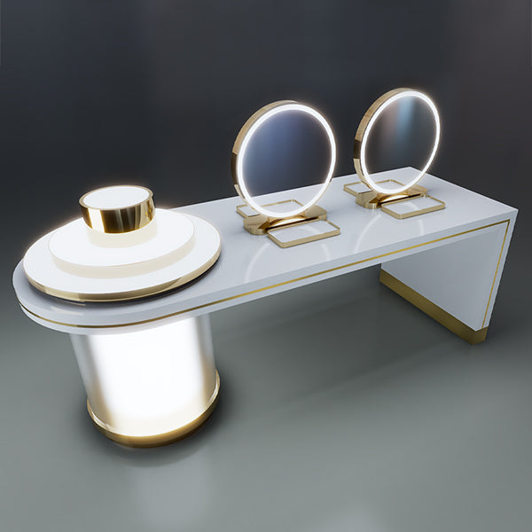 CM003 Cosmetic Shop Display Set Makeup Table with Mirror
