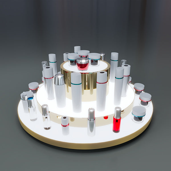 CM003 Cosmetic Shop Display Set Makeup Table with Mirror