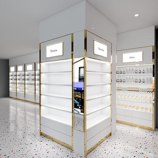 CM017 Custom Makeup Display Rack Cabinet for Store