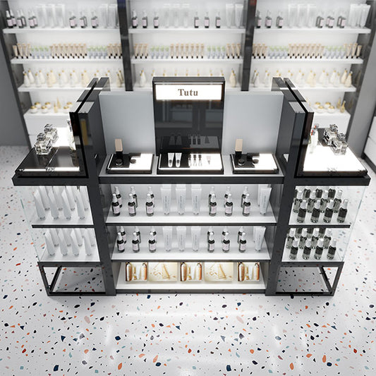 CM018 Cosmetic Shop Display Counter with LED Light