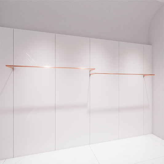 CR010 Custom Wall Mounted Hanging Rail Clothes Shop