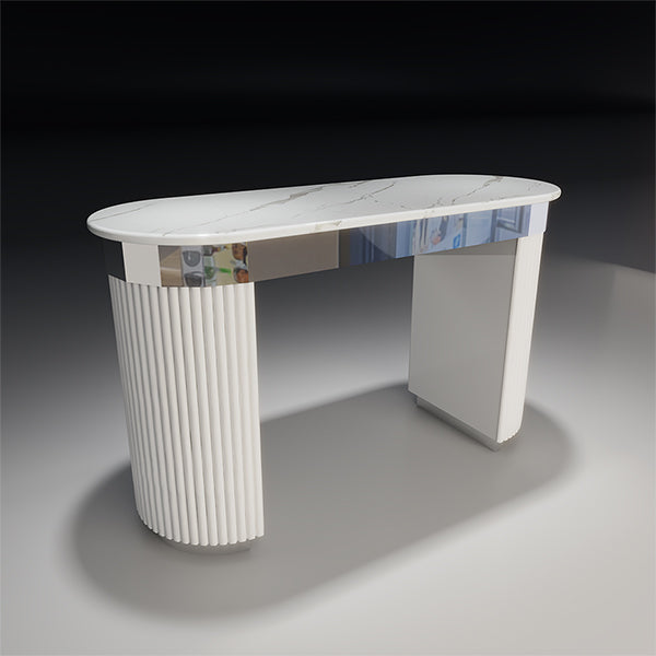 CR014 Marble Table Top Clothing Display Stand