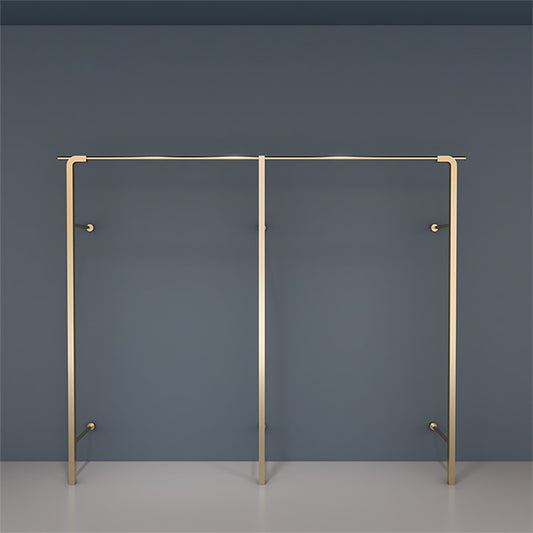 CR045 Wall Mounted Clothes Rail Garment Display Rack
