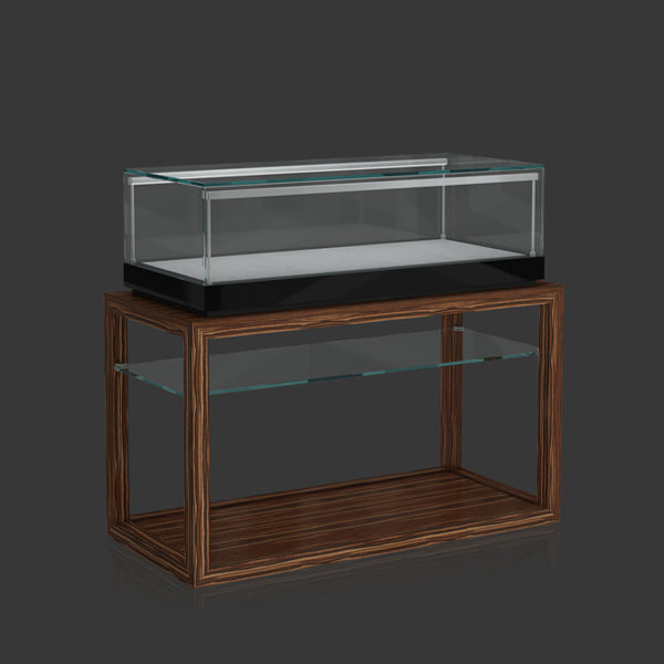 DM125 Watch Display Showcase Counter Wooden