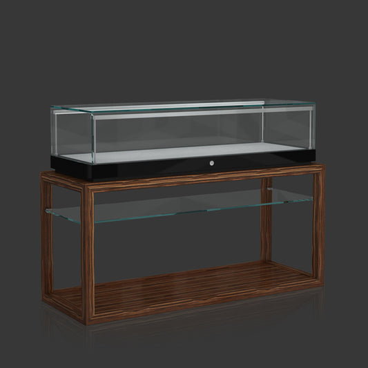 DM125 Watch Display Showcase Counter Wooden