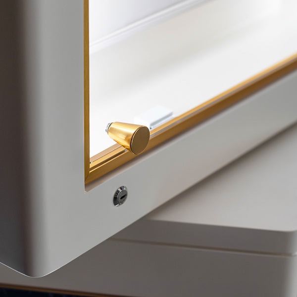 DM145 Jewelry Display Case Rotating Cabinet Lighted