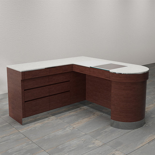 DM152 Wooden Retail Store Jewellery Consult Desk