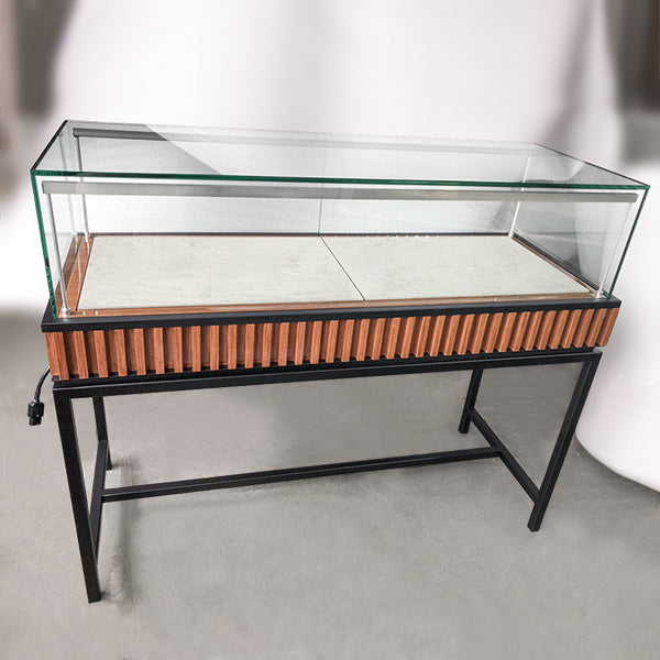 DM150 Jewellery Counter Showcase Wooden with Lighting
