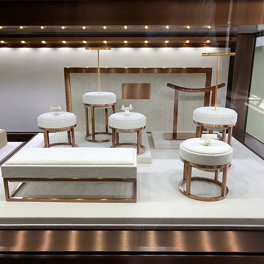 DS102 Metal Window Jewellery Display Unit