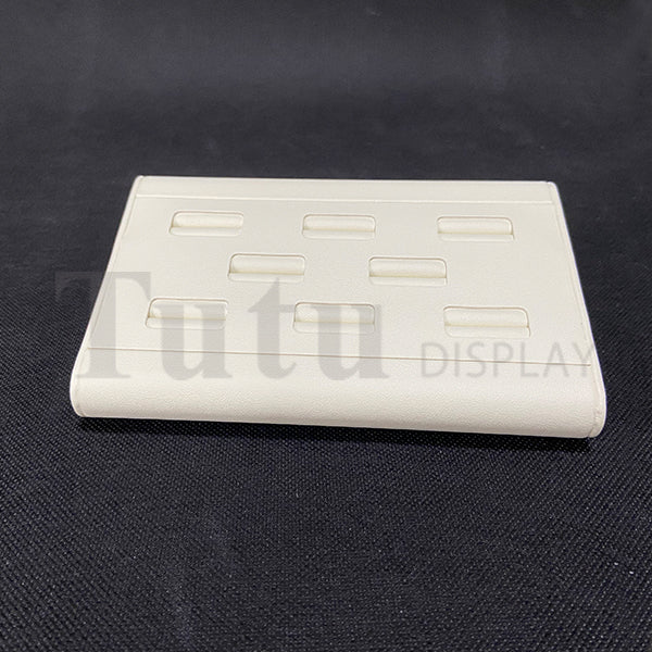 Jewelry Display | Ring Display | 8pcs Ring Stand | PU Leather Display