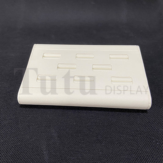 Jewelry Display | Ring Display | 8pcs Ring Stand | PU Leather Display
