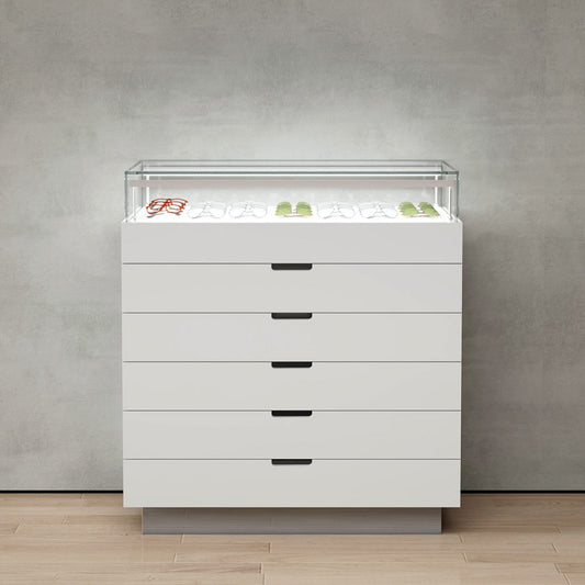 GD016 Eyewear Retail Store Sunglass Display Wall Cabinet