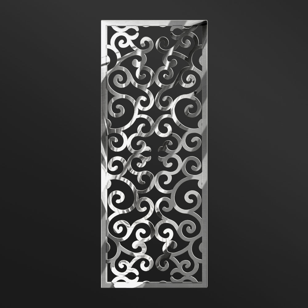 MPW-04 Decorative Screen Dividers Laser Cut Metal Panel Partition Wall